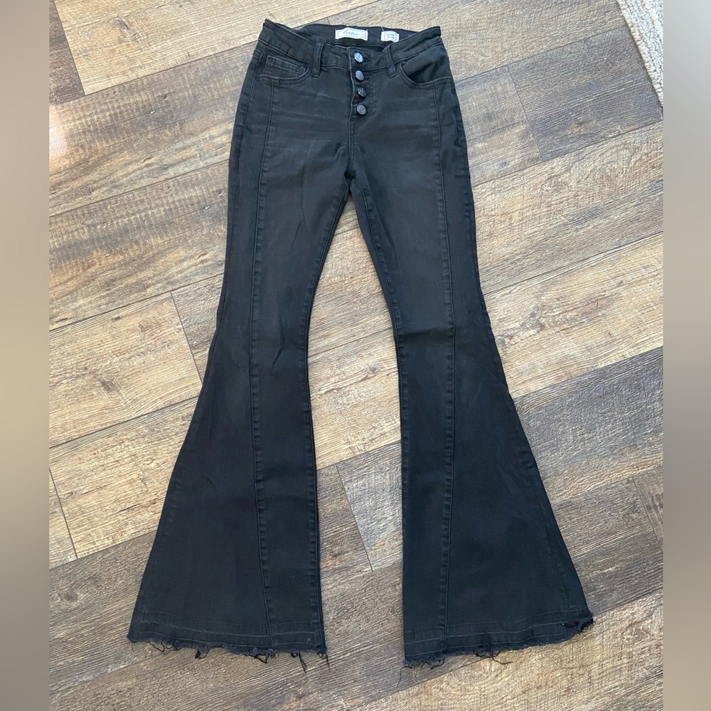 Kancan Signature Super Flare Jeans